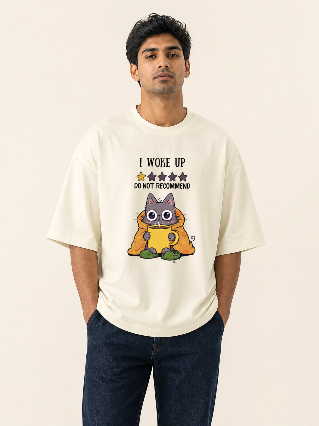 I Woke Up 1 Star Tee