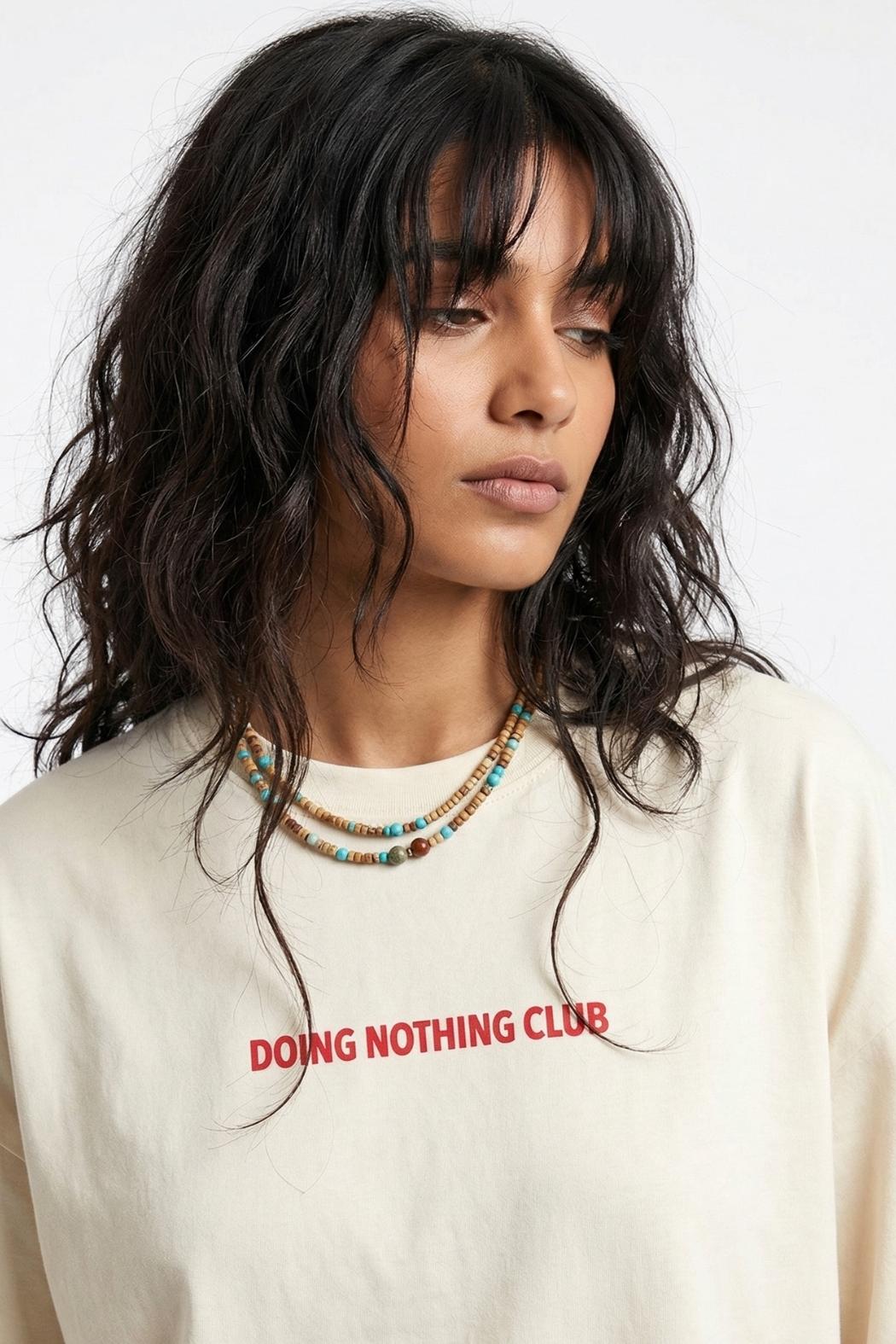 doing nothing club tee