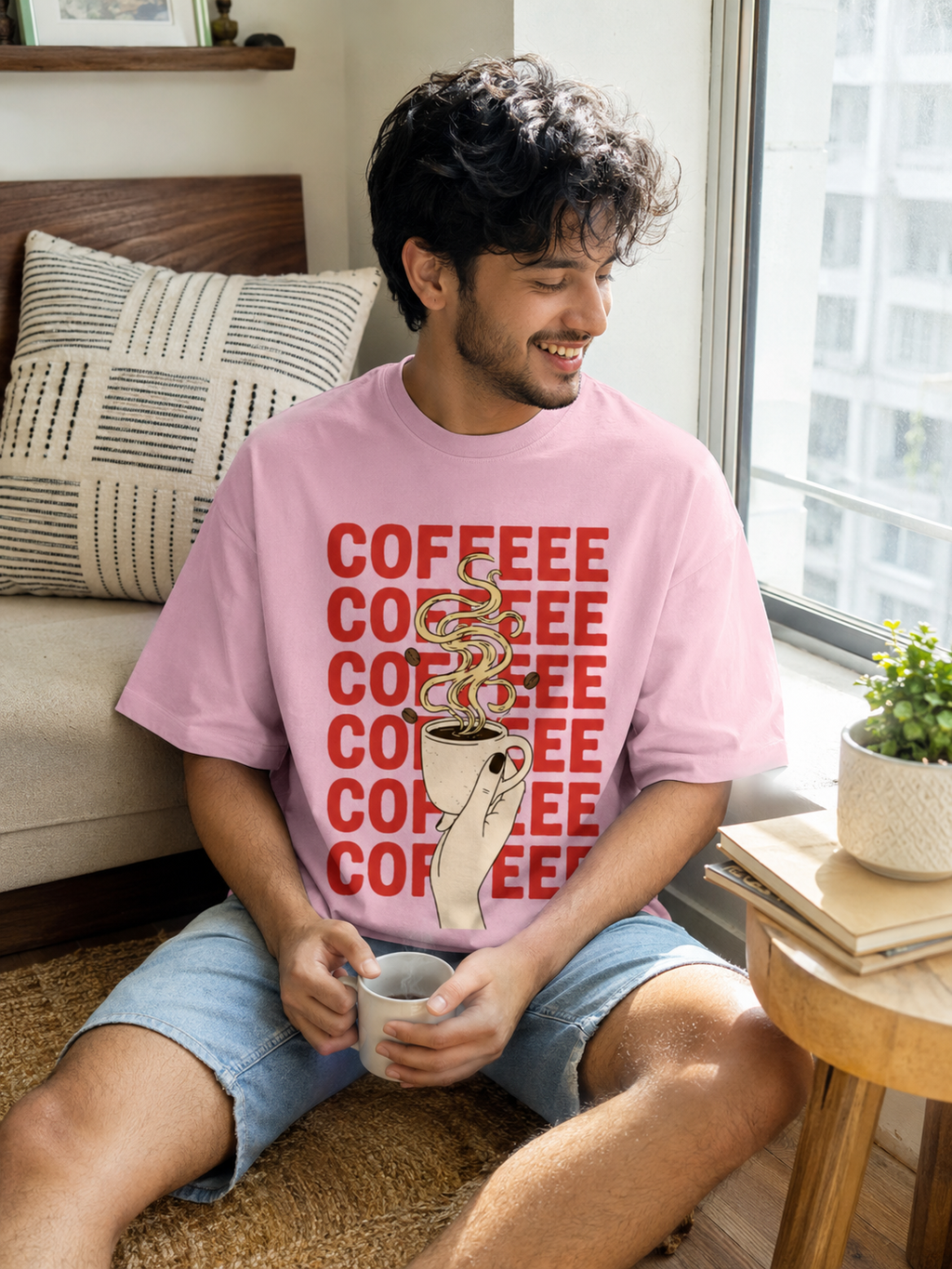 COFFEE Oversized Tee