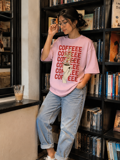 COFFEE Oversized Tee