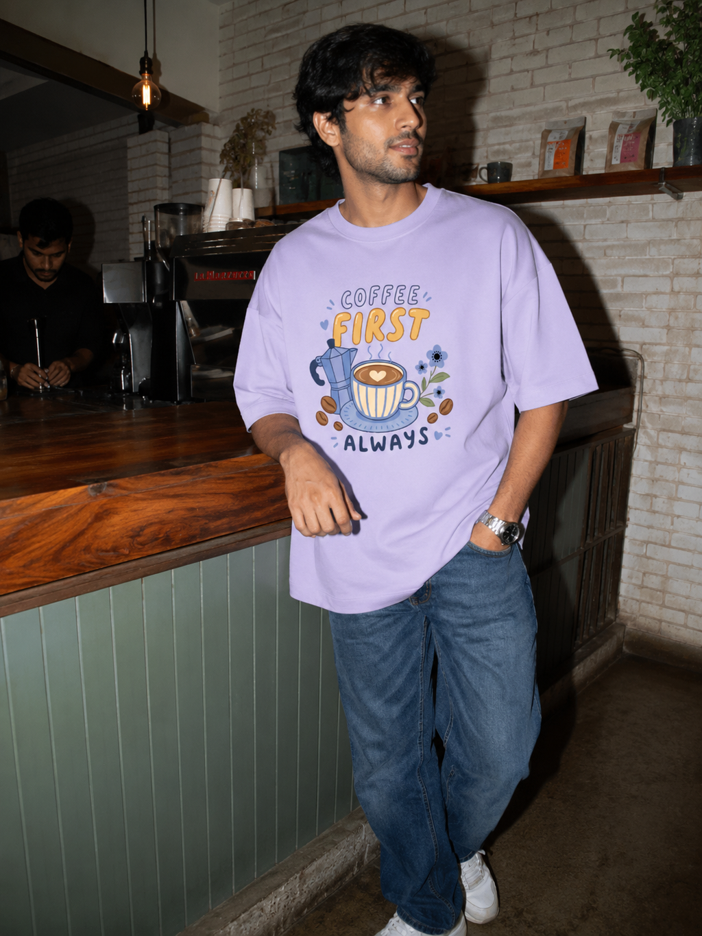 coffee first tee