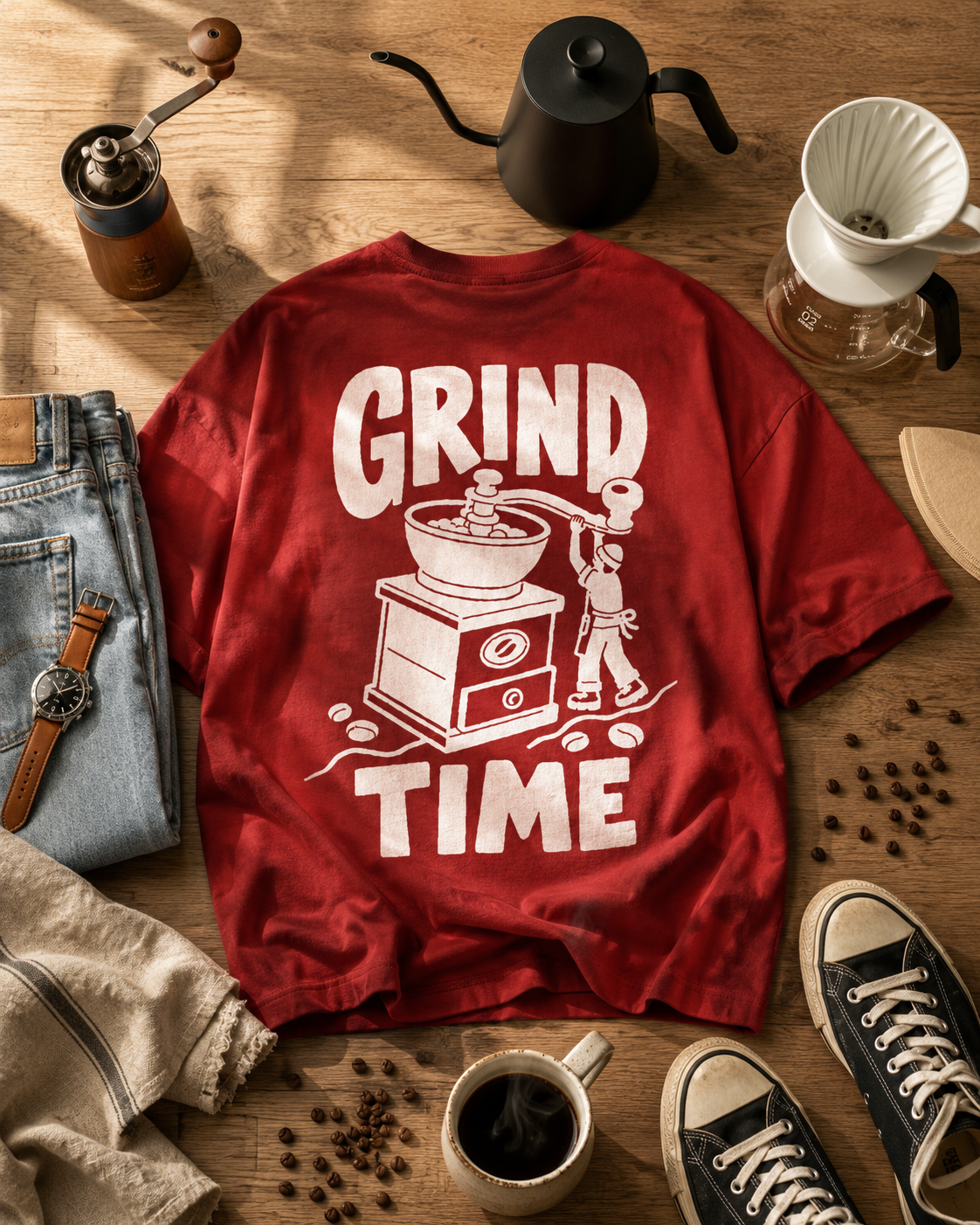 Grind Time Tee
