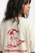 doing nothing club tee