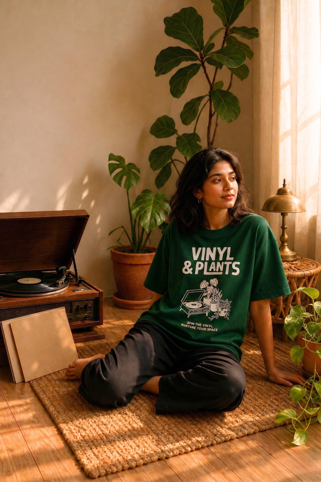 vinyl & plants tee