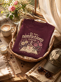 nonfictiony outside tee