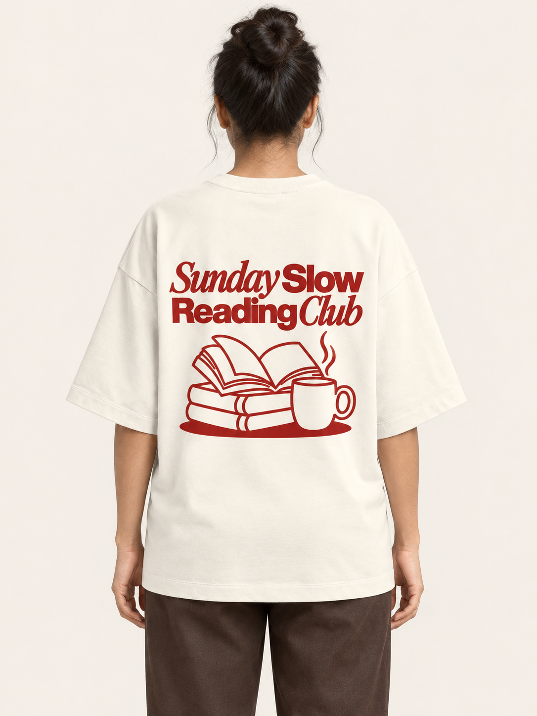 SUNDAY SLOW READING CLUB TEE
